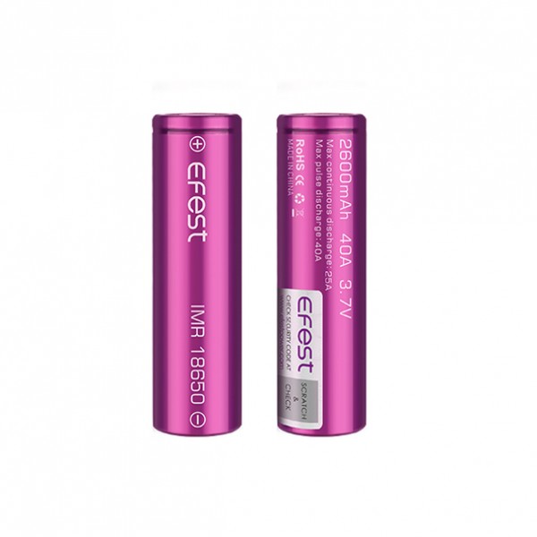 Efest 18650 2600mAh ...